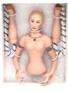 (image for) Miniature Porcelain Doll Kit for Dollhouses