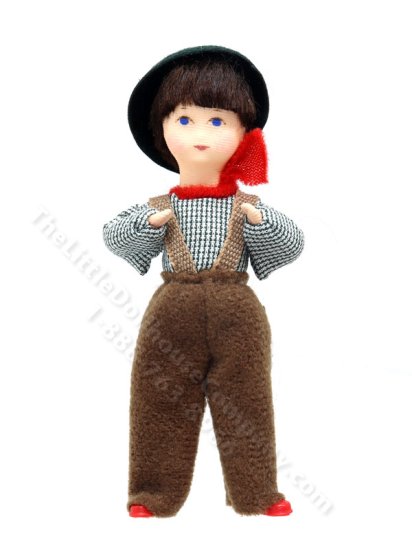 (image for) Jakob Flexible Boy Doll by Erna Meyer for Dollhouses