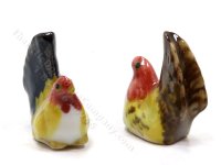 (image for) Miniature Ceramic Hen for Dollhouses (1pc)