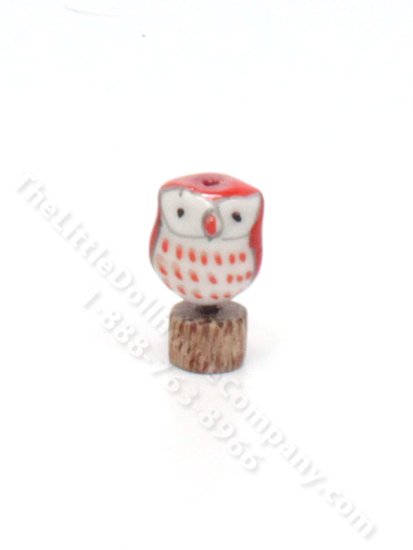 (image for) Miniature Red Owl Art Piece by PRD Miniatures