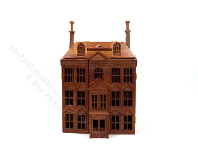 (image for) Miniature 1/144 Pickering Manor Dollhouse Babyhouse - Walnut AS IS