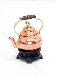 (image for) Miniature Teakettle and Teawarmer by Bodo Hennig