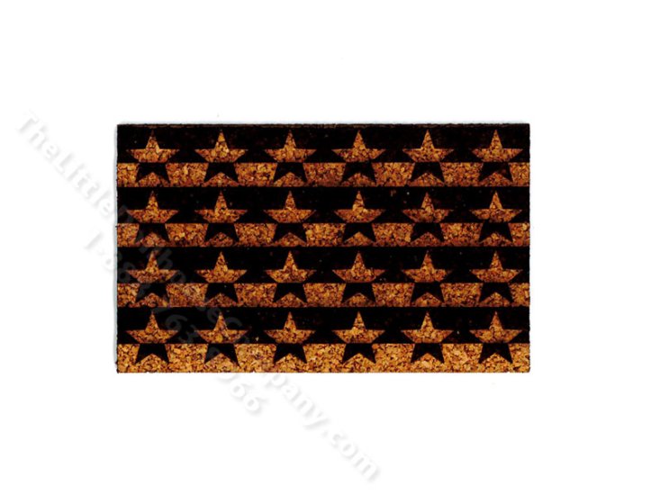 (image for) Miniature Stars and Stripes Door Mat for Dollhouses