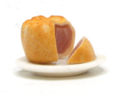 (image for) 1/2 Scale Miniature Sliced Pork Pie by Charlotte Willmott