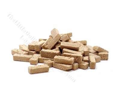 (image for) Miniature 100 pcs Bricks for Dollhouses - Sahara Tan