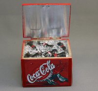 (image for) Dollhouse Scale Coke Ice Box