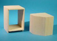 (image for) Doll House Miniature Kitchen Kit Corner (Upper and Lower)
