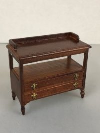 (image for) Miniature Mahogany Changing Table