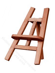 (image for) Miniature Easel for Dollhouses