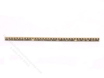 (image for) Miniature Wooden Yard Stick for Dollhouses