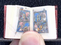 (image for) Miniature Book: 'Illustrated Bible' circa 1240
