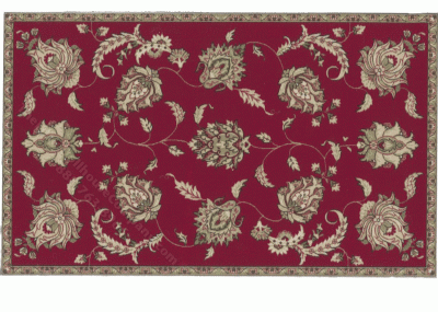(image for) Dollhouse Scale Model Medium Sized Traditional Rug