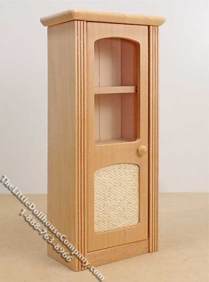 (image for) Miniature Glass Door Cabinet for Dollhouses