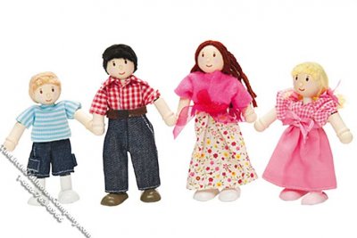 (image for) Wood and Rope Child Safe Dolls