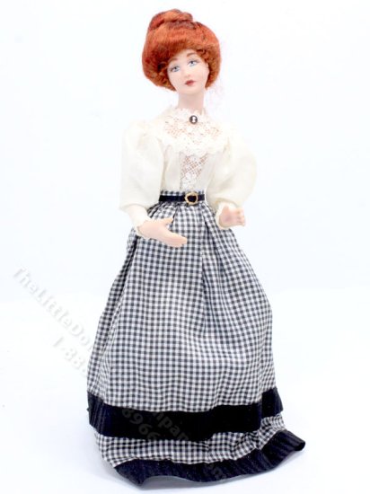 (image for) Porcelain Doll in Edwardian School Mistress