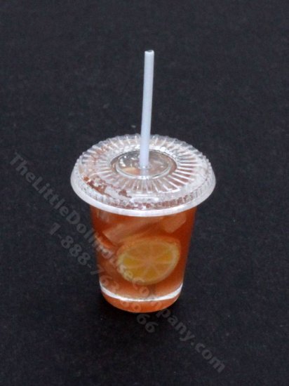 (image for) Miniature Iced Tea for Dollhouses