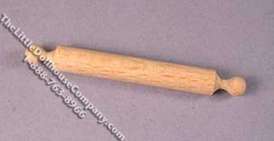 (image for) Miniature Wooden Rolling Pin for Dollhouses