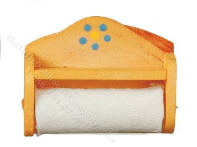 (image for) Miniature Paper Towel Holder for Dollhouses