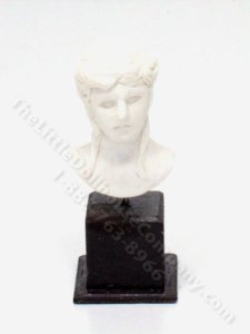 (image for) Miniature Marble Bust by Karl Blindheim