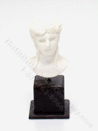 (image for) Miniature Marble Bust by Karl Blindheim