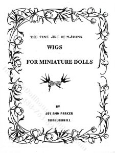 (image for) "The Fine Art of Making Wigs" Instruction Book