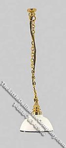 (image for) Miniature 1/2 Scale 12v Swag Hanging Lamp for Dollhouses