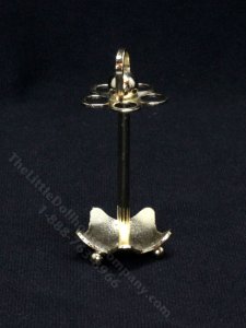 (image for) Miniature Brass Umbrella Stand for Dollhouses