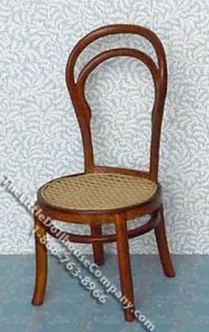 (image for) Miniature Thonet Bentwood Chair for Dollhouses
