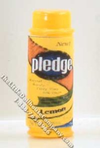 (image for) Miniature Replica Can of Furniture Polish for Dollhouses