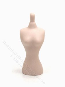 (image for) Miniature Porcelain Torso Dress Form