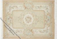 (image for) Dollhouse Scale Model Rectangular Dark Gold Rug