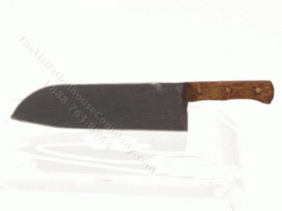 (image for) Miniature Santoku Knife with Dark Wood Handle by Jane Woodham