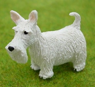 (image for) Dollhouse Scale Model West Highland Terrier