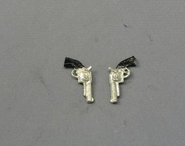 (image for) Dollhouse Miniature 2 Pistols