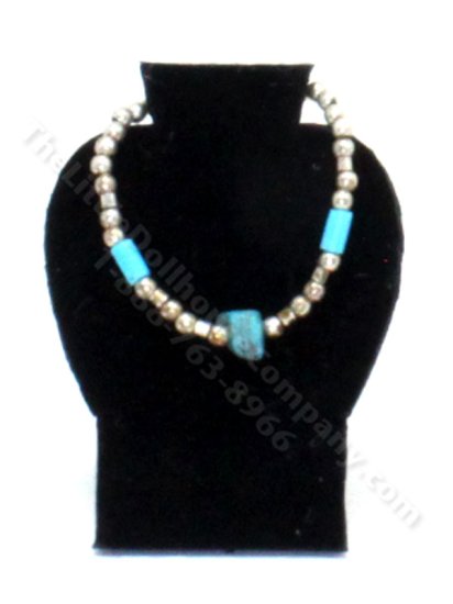 (image for) Handmade Miniature Beaded Necklace for Dollhouses