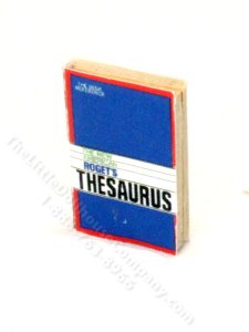 (image for) Miniature Thesaurus for Dollhouses