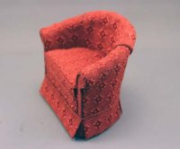 (image for) Dollhouse Miniature Chair by Judith Blondell