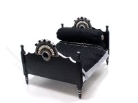 (image for) Dollhouse Miniature 1920s Art Deco 3pc Bedroom Set