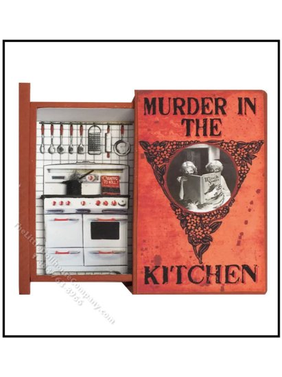 (image for) Miniature Secret Book - Murder in the Kitchen Kit