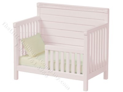 (image for) Miniature Child's Cot - Pink