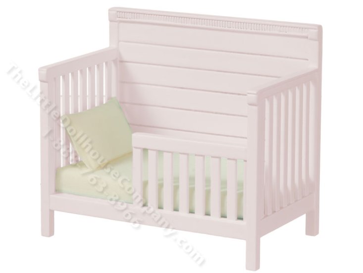 (image for) Miniature Child's Cot - Pink