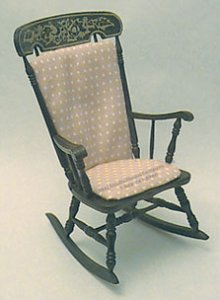 (image for) Miniature Black Arrowback Rocker Mini kit