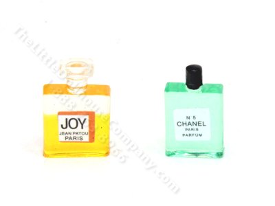 (image for) Miniature Designer Perfume Bottles for Dollhouses 1/pk