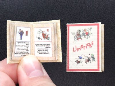 (image for) Miniature Book: Limericks