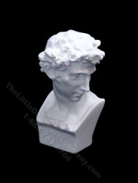 (image for) Playscale Miniature Bust of Giuliano Medici for Dollhouses