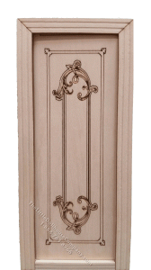 (image for) Miniature Vivian Interior Door for Dollhouses