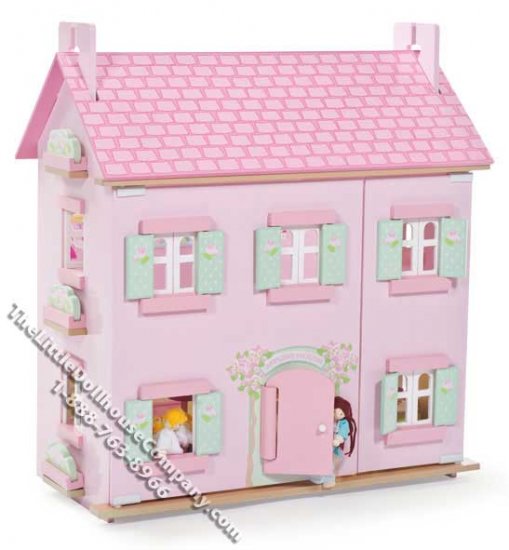 (image for) Appleby Quick Build Dollhouse with Daisylane Furniture H122
