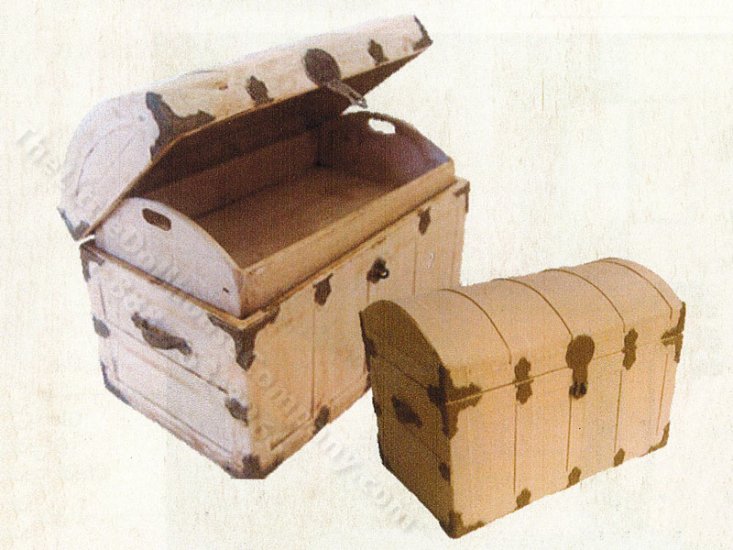 (image for) 1:24 Scale Steamer Trunk Kit