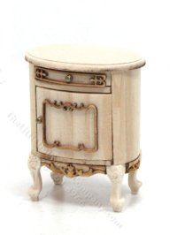 (image for) Miniature Unfinished Wooden Nightstand