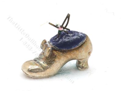 (image for) Miniature Gold Sewing Shoe
